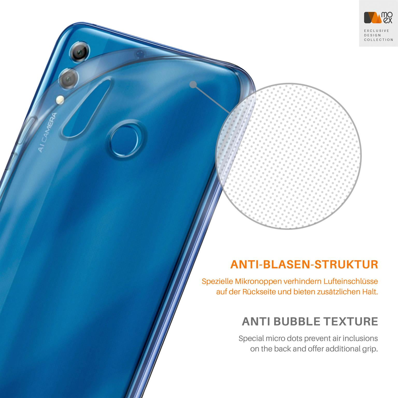 MOEX Aero Case, Backcover, Huawei, Crystal-Clear Honor 8X Max