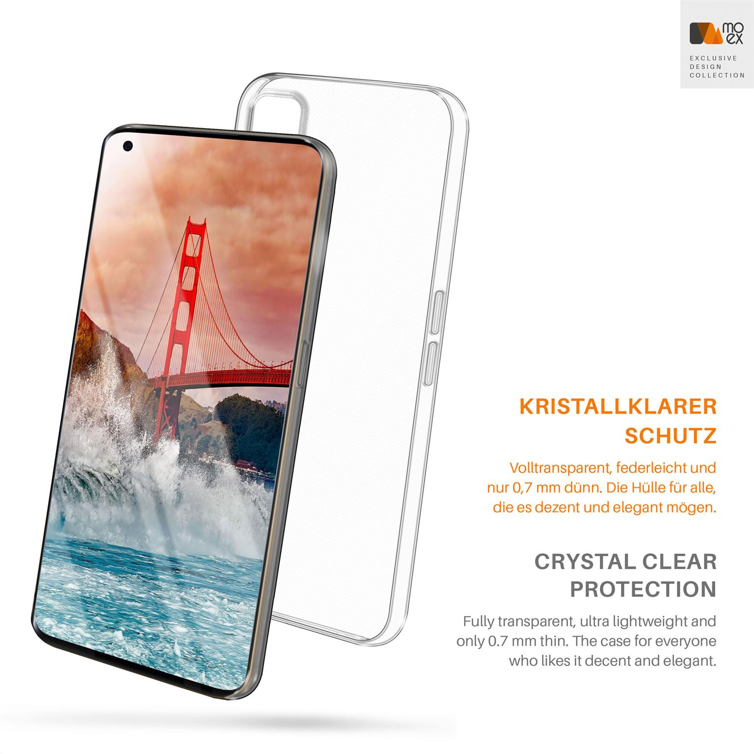 MOEX Aero Case, Backcover, Oppo, Crystal-Clear Find X2 Pro