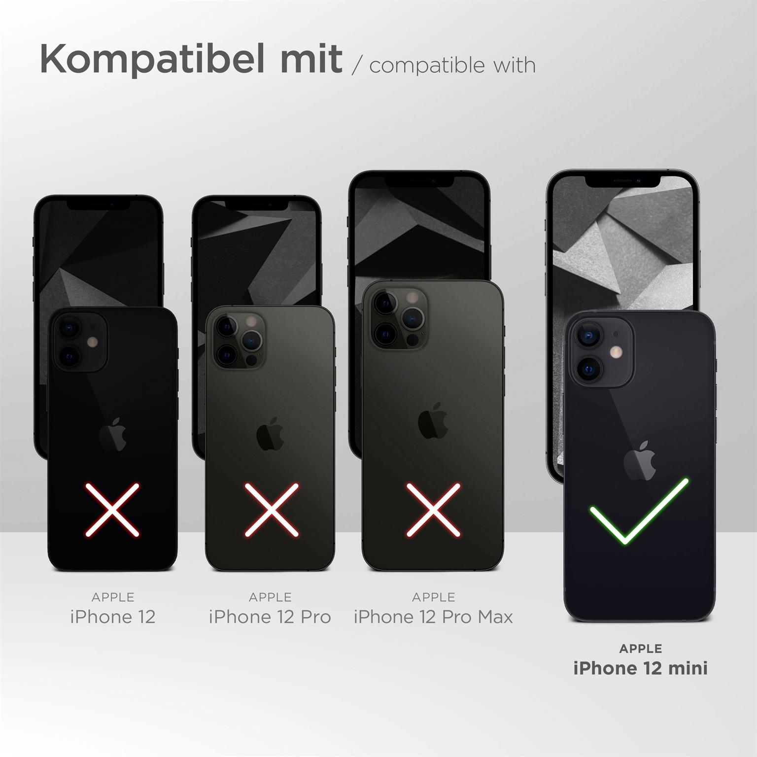Apple, Case, iPhone Flip Cover, Lime-Green MOEX 12 mini, Flip