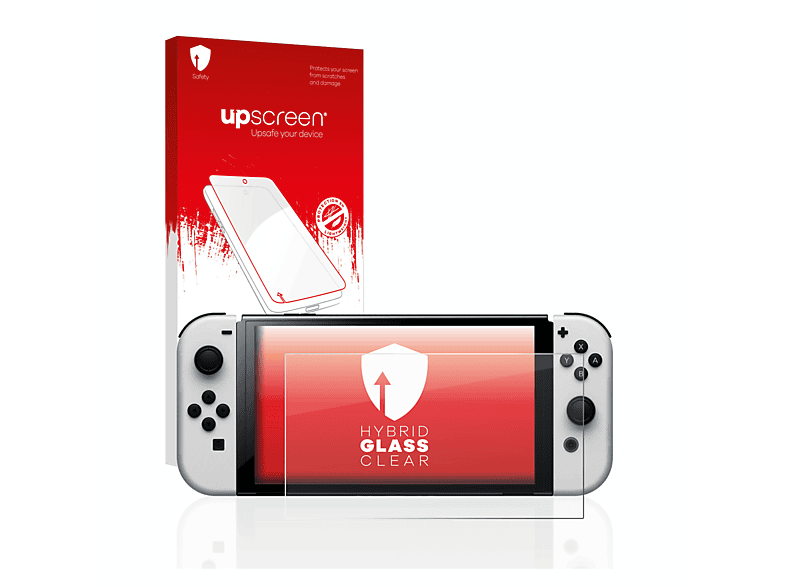 UPSCREEN klare Schutzfolie(für Nintendo Switch  OLED-Modell)