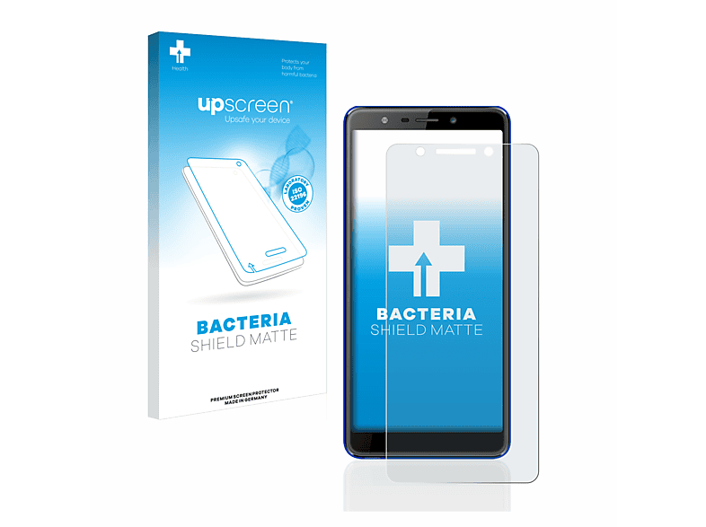 UPSCREEN antibakteriell Eluga Panasonic Schutzfolie(für matte Ray 530) entspiegelt