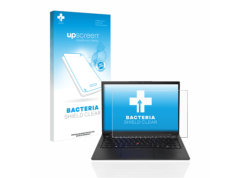 UPSCREEN antibakteriell klare Schutzfolie(für Lenovo ThinkPad X1 Carbon Non-Touch 14\