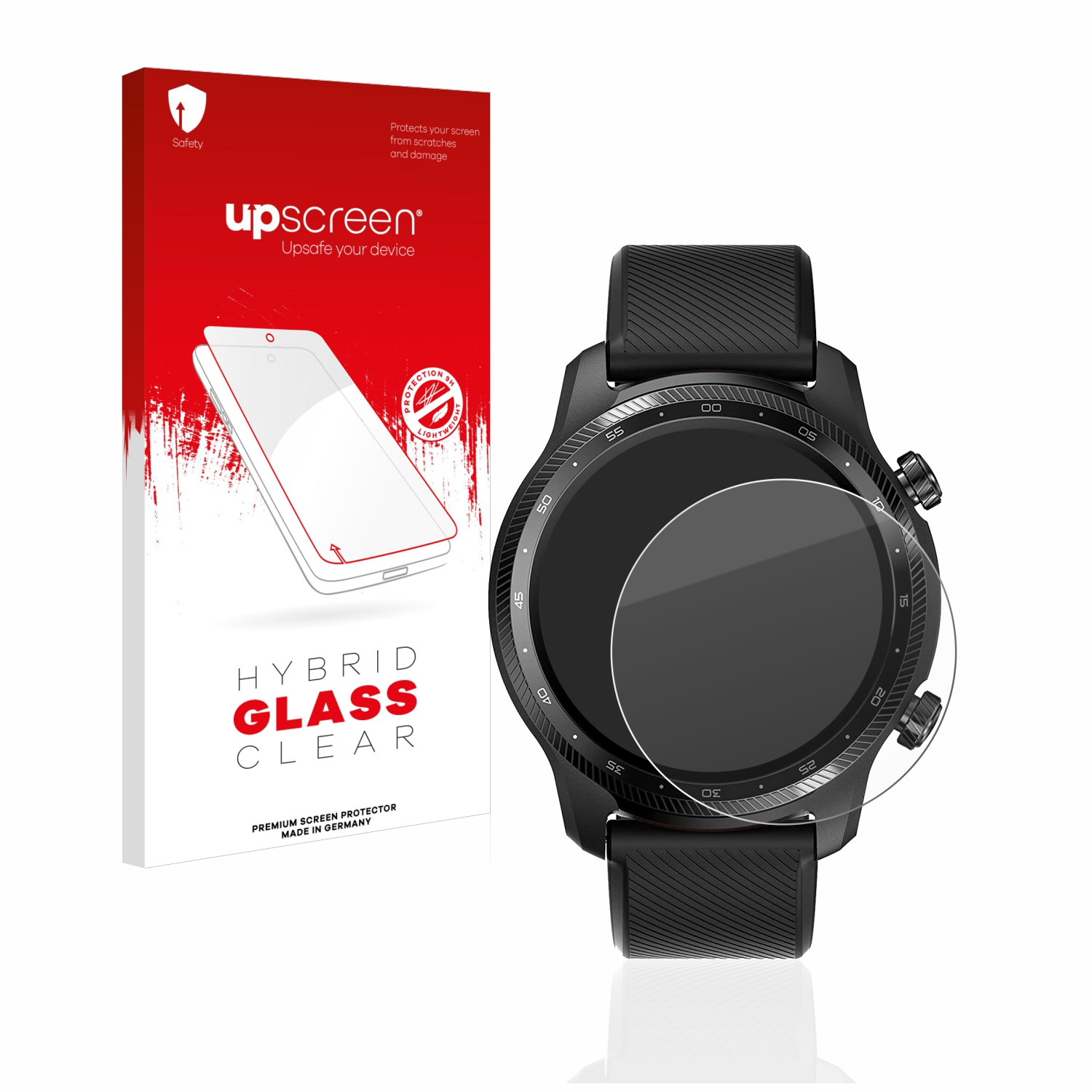 klare Pro Ticwatch 3 Schutzfolie(für Ultra UPSCREEN Mobvoi GPS)