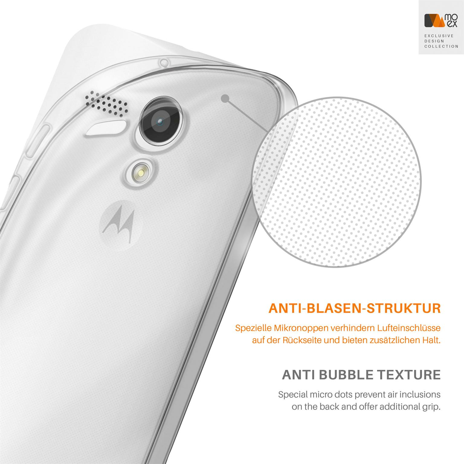 MOEX Aero Case, Backcover, Crystal-Clear G, Moto Motorola