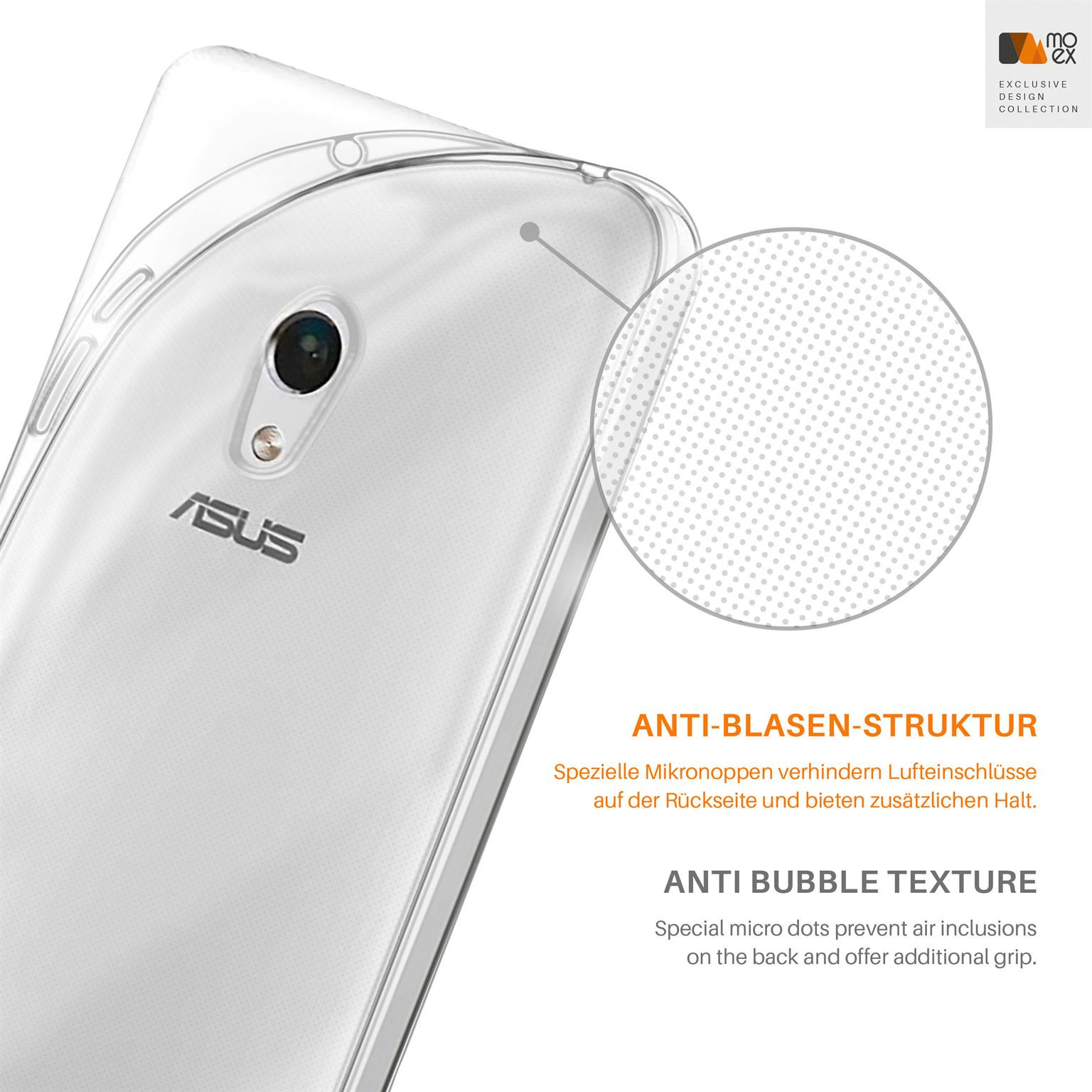 Crystal-Clear Asus MOEX Case, (2014), Backcover, 5 Zenfone ASUS, Aero