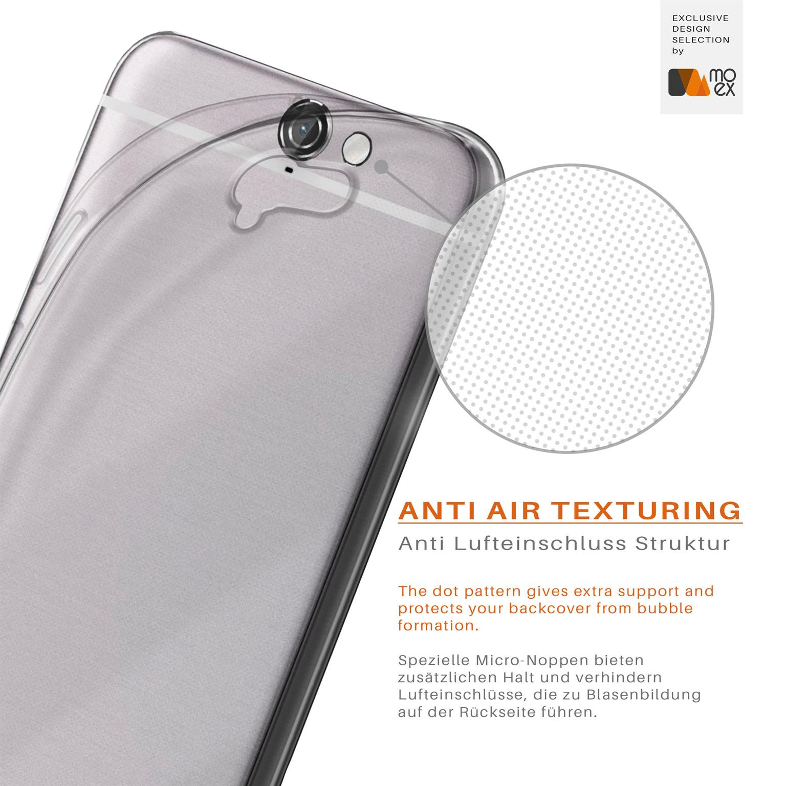 A9, Backcover, HTC, MOEX Case, One Crystal-Clear Aero