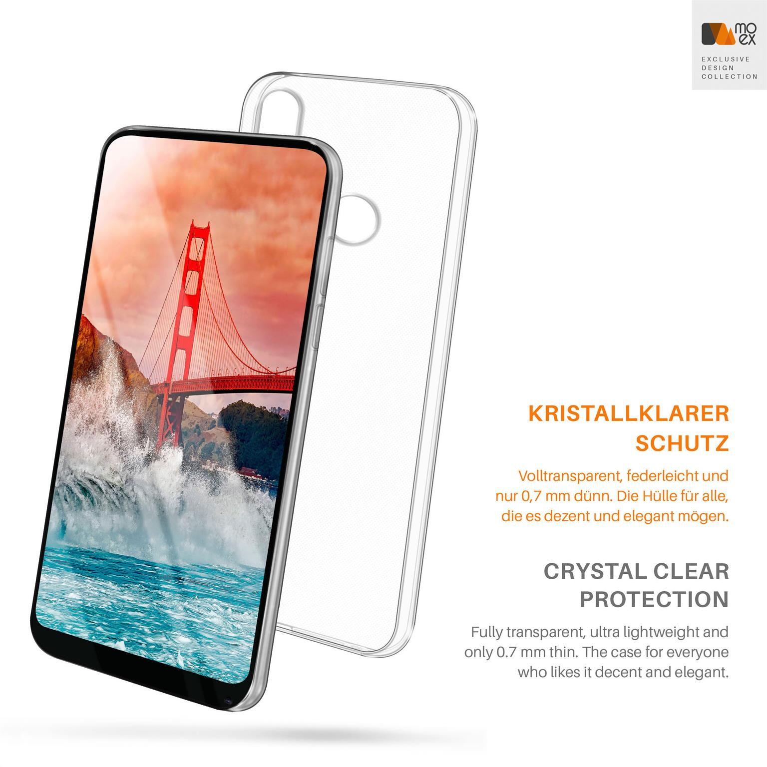 Crystal-Clear Aero Backcover, Mix 2S, MOEX Xiaomi, Mi Case,