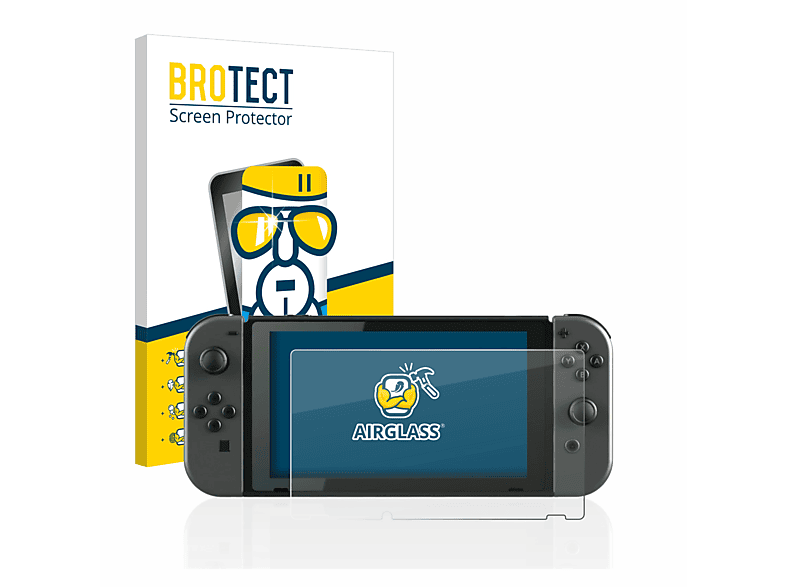 Airglass BROTECT Nintendo klare Schutzfolie(für Switch)