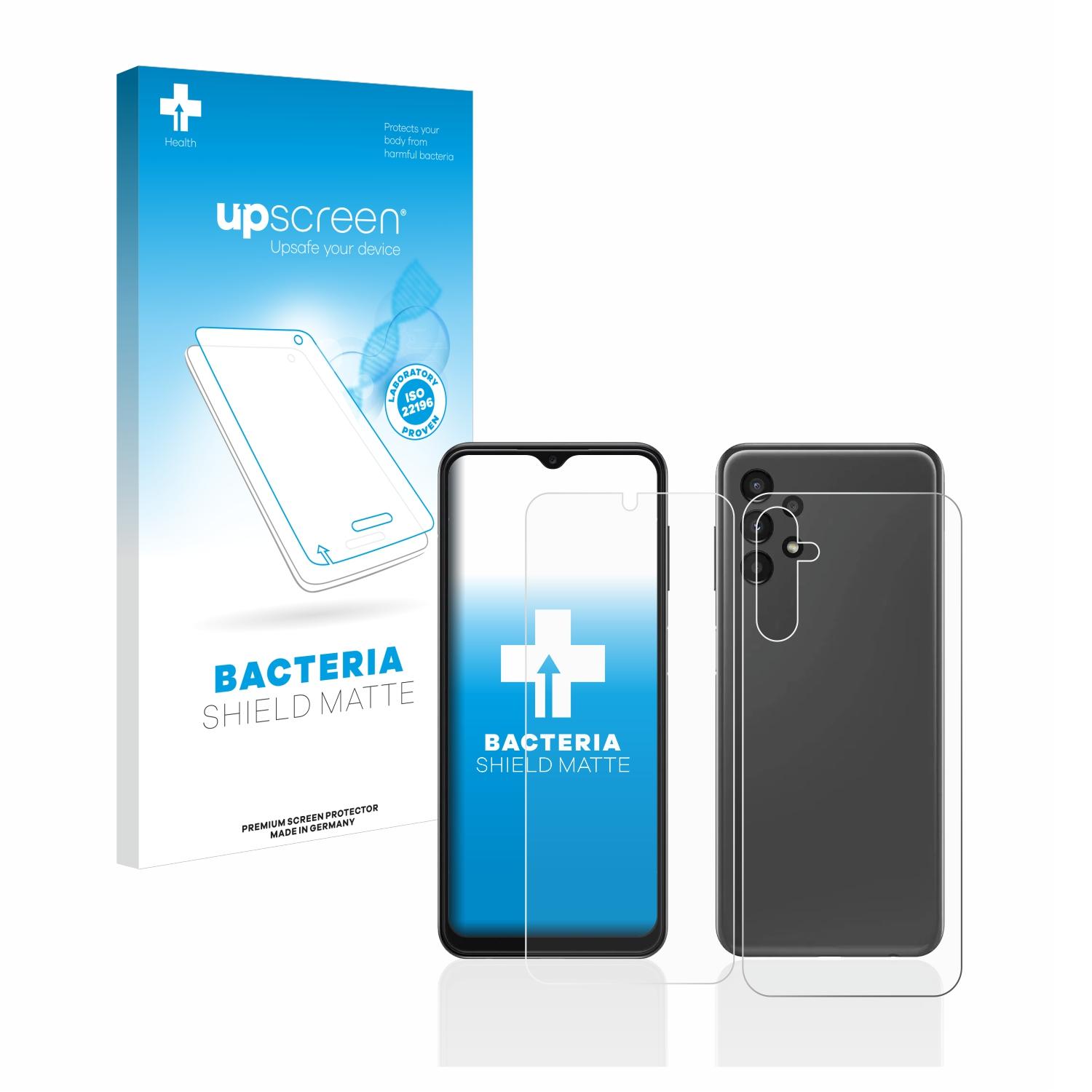 UPSCREEN antibakteriell Schutzfolie(für Galaxy entspiegelt matte A14 4G) Samsung