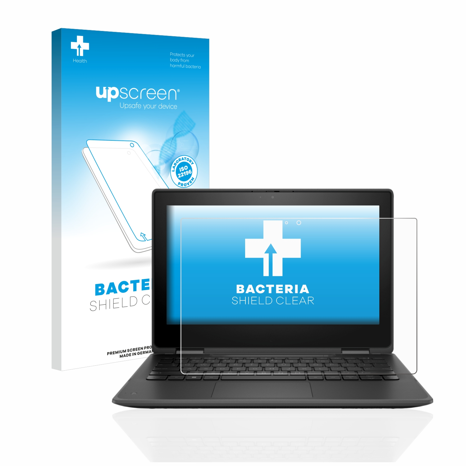 UPSCREEN antibakteriell klare Schutzfolie(für HP Pro X360 Fortis G10) 11