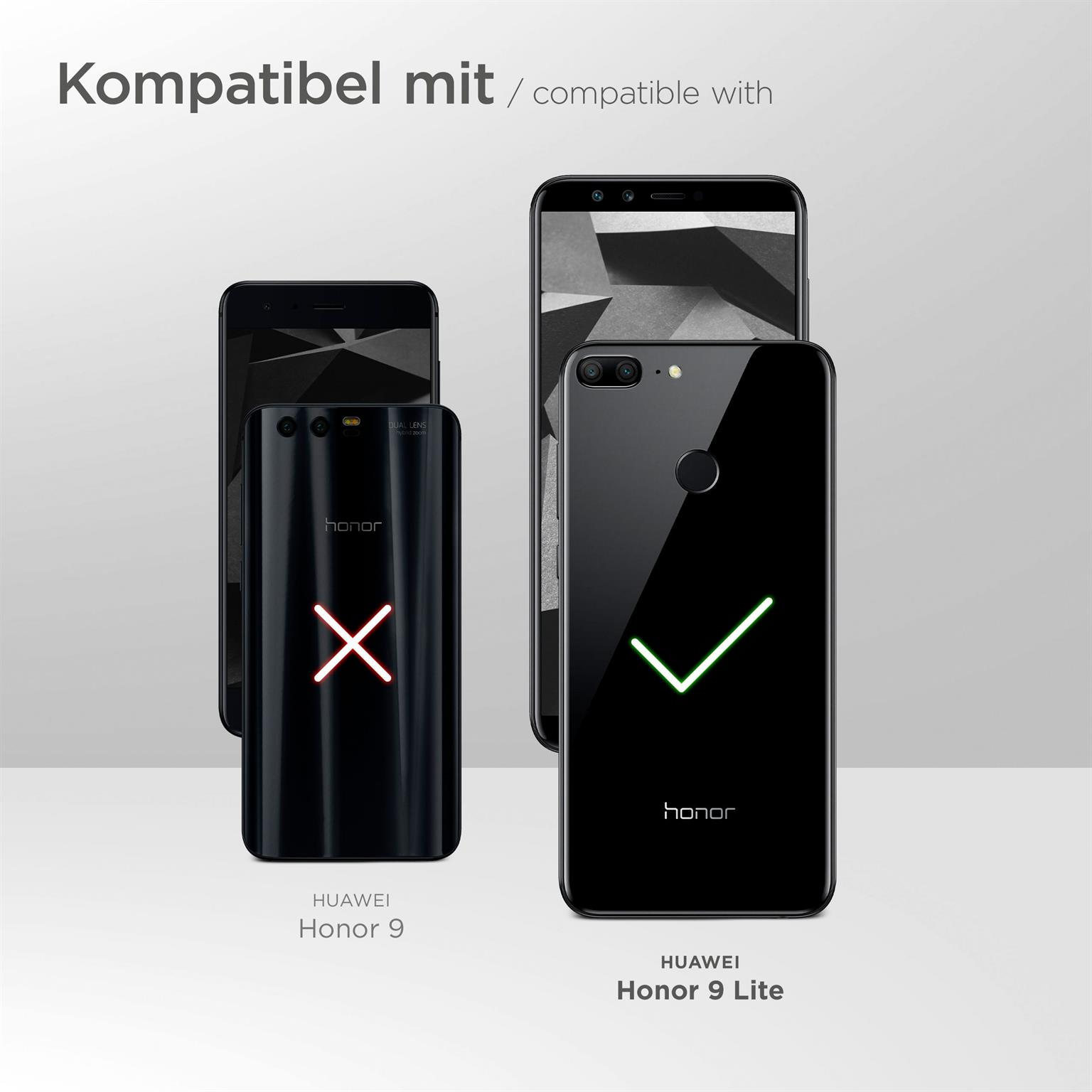 matt 9 Displayschutz(für MOEX Schutzfolie, Lite) Honor 3x Huawei