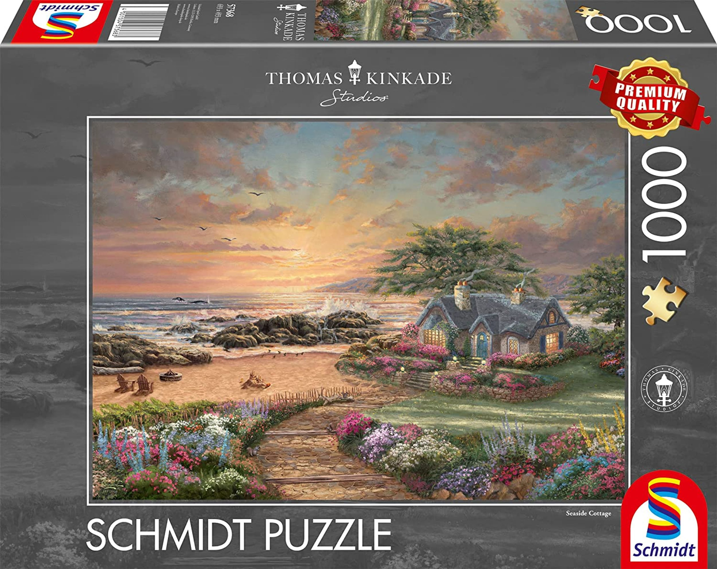 Puzzle Cottage SPIELE SCHMIDT Seaside
