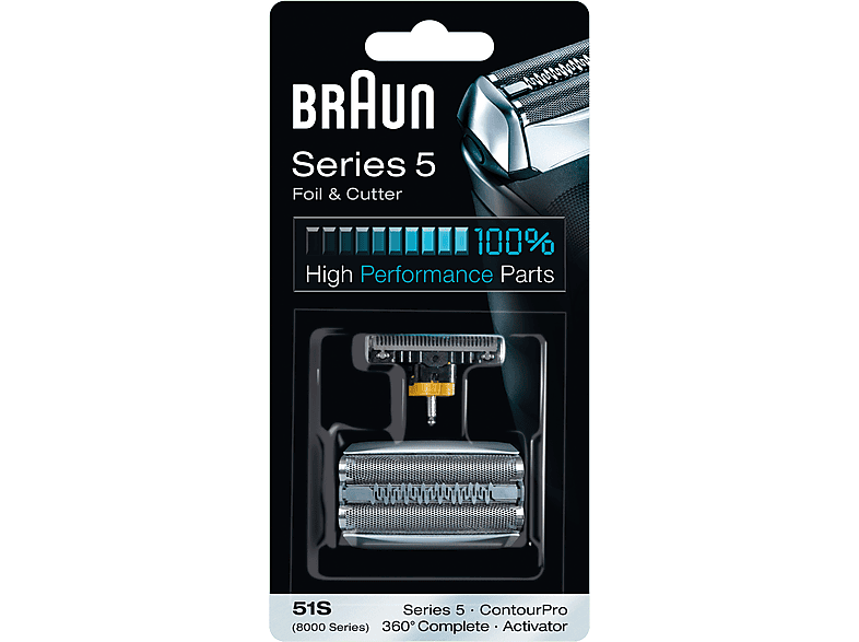 BRAUN Series 5 51S Scherköpfe SATURN
