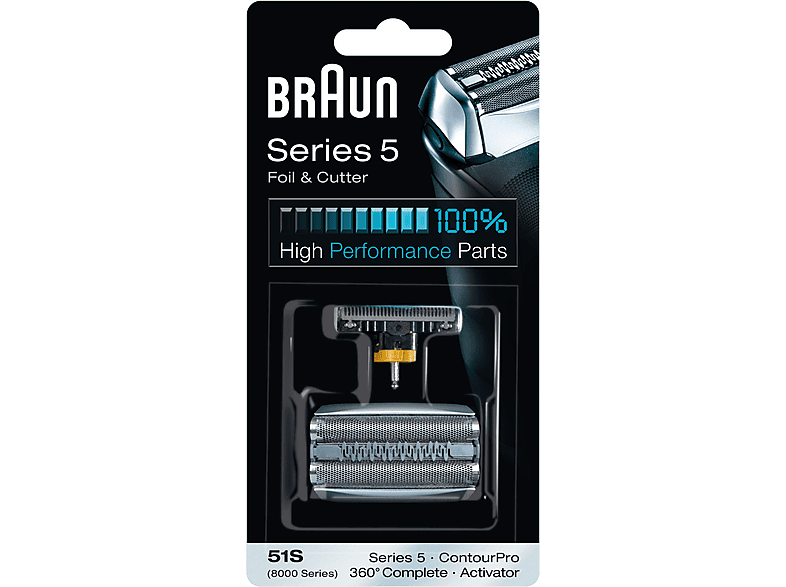 BRAUN Series 51S 5 Scherköpfe