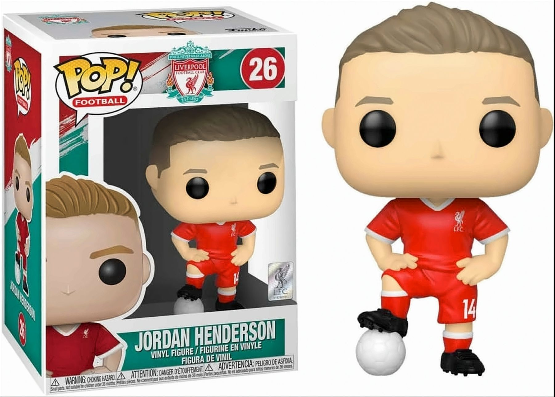 POP - Fussball Liverpool Henderson Jordan FC - 
