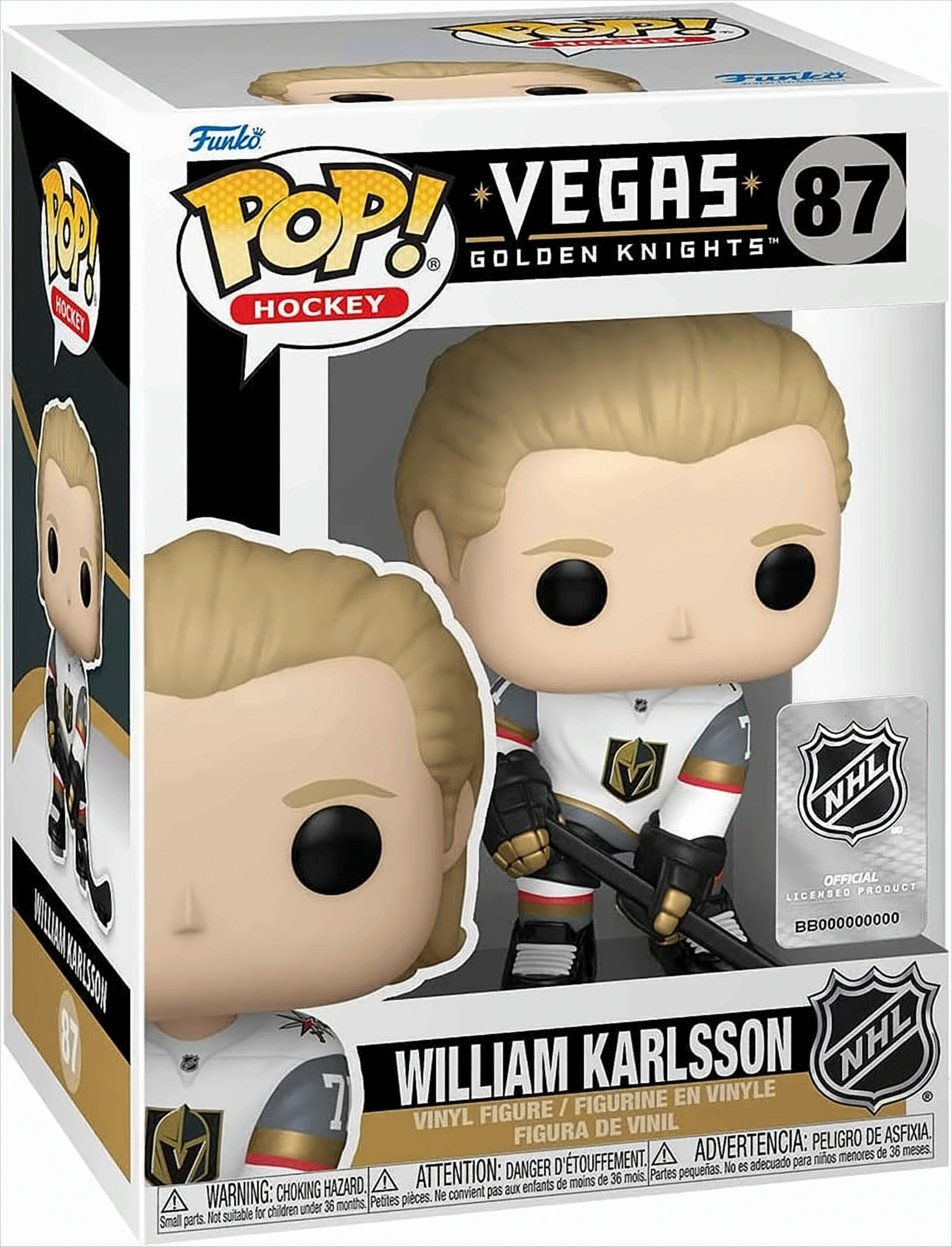Knights - William (Away) Karlsson/Golden POP - NHL