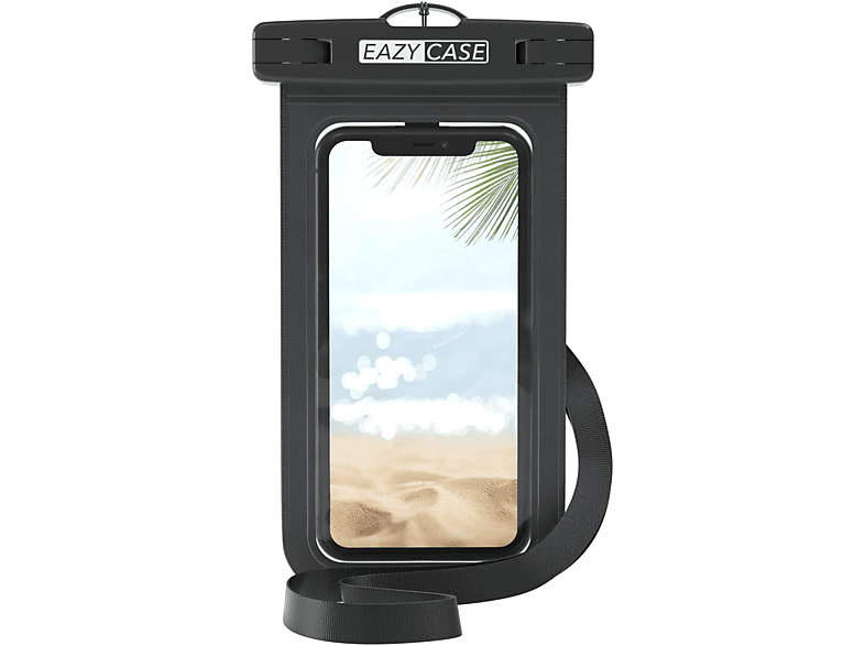 EAZY CASE Unterwasserschutzhülle Handy wasserdicht, Displaygröße Universal, 3.5\