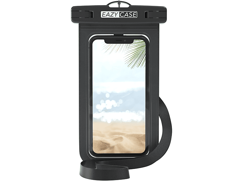 EAZY CASE Unterwasserschutzhülle Handy wasserdicht, Unterwasserschutzhülle, Universal, Smartphone Displaygröße 3.5\