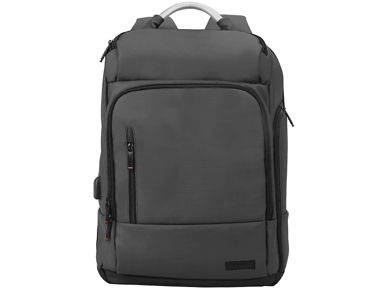 Mochila para laptop para hombre, mochila negra de 35 litros con puerto de  carga USB, mochila resistente al agua para portátiles de 15.6 pulgadas, 35