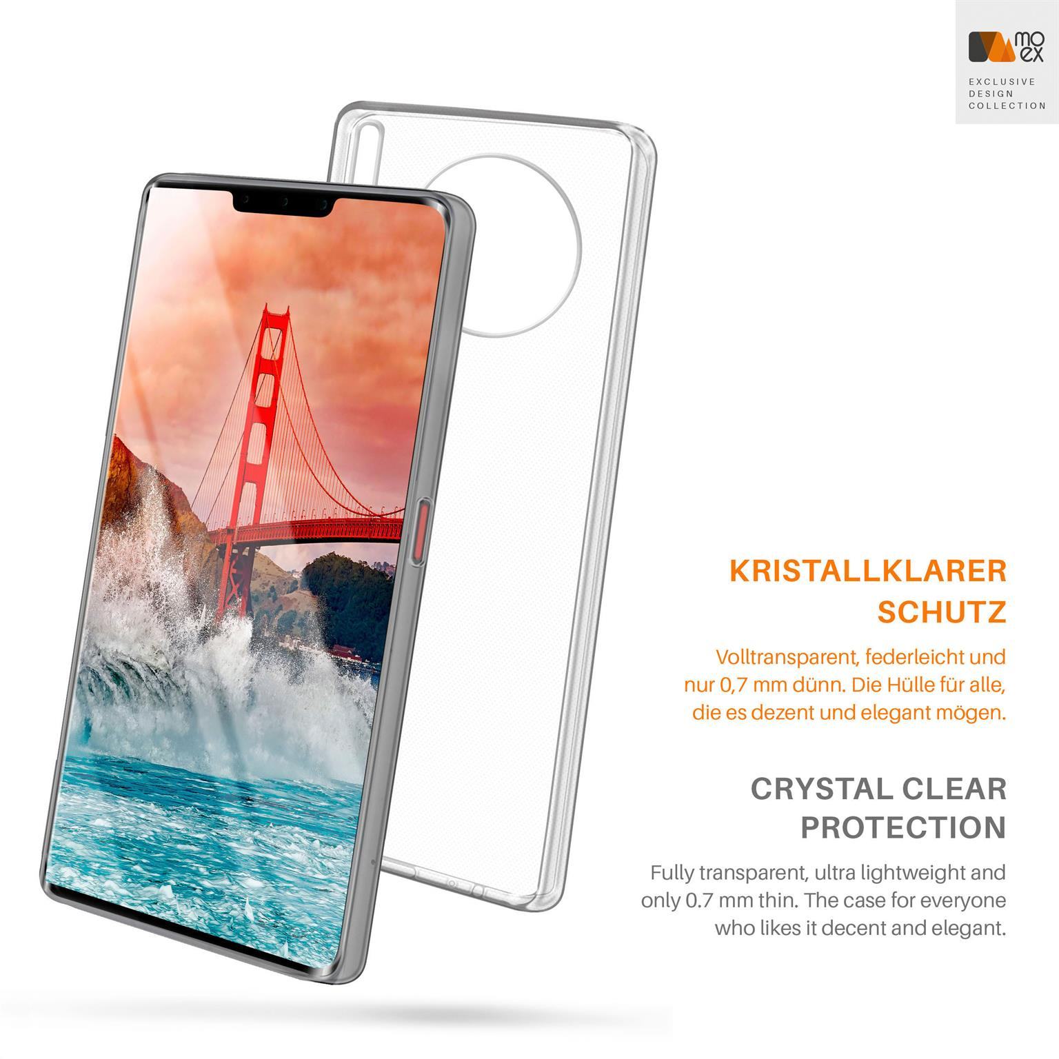 Backcover, Huawei, Aero Case, MOEX 30 Crystal-Clear Mate Pro,