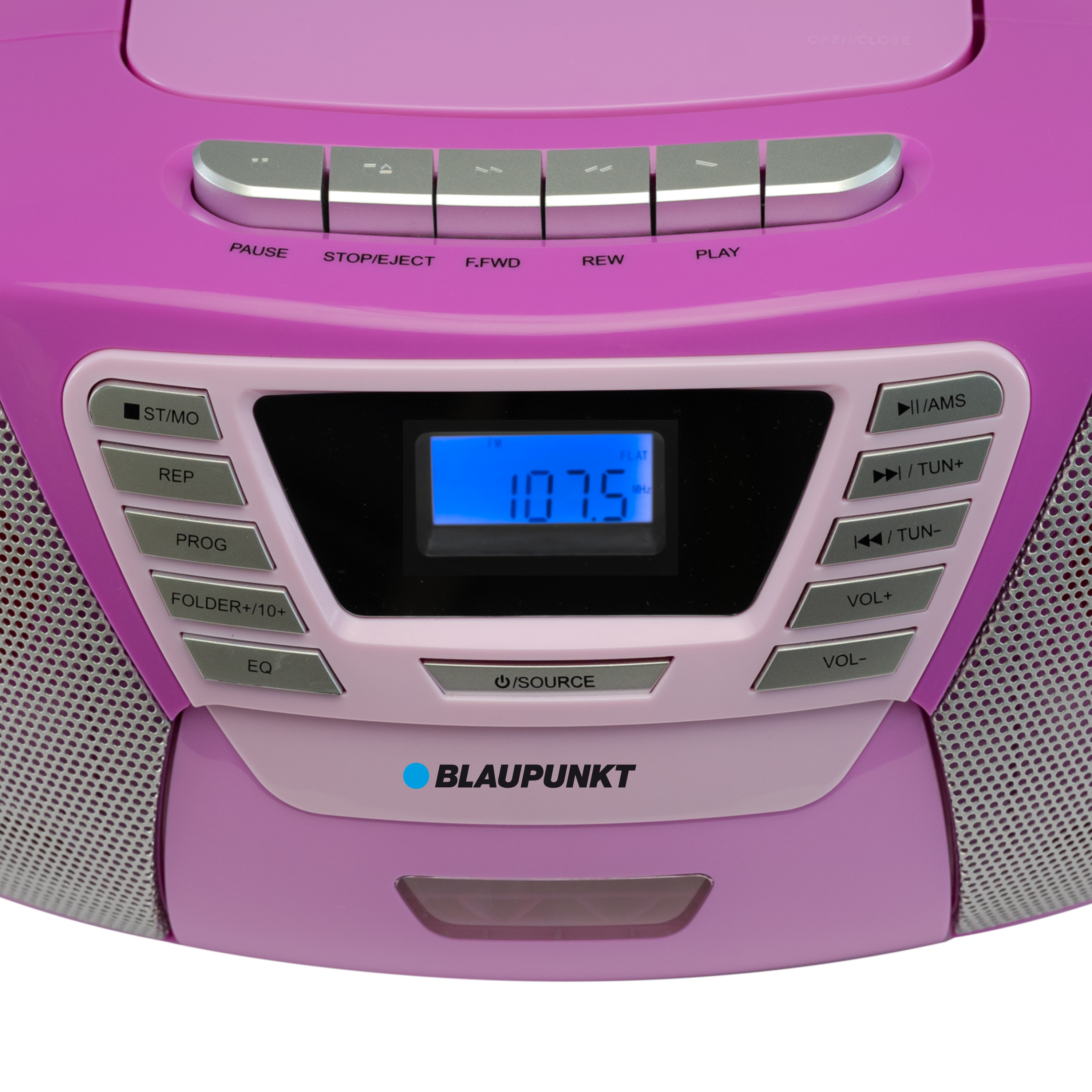 BLAUPUNKT BOOMBOX KINDER B | MIT FÜR CD-Player 120 Violett CD-PLAYER