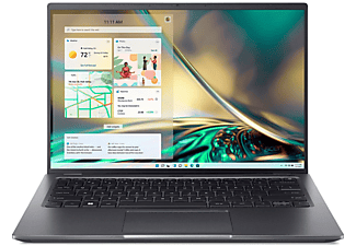 ACER Swift X Ultraschlank | SFX14-51G | Grau, Notebook mit 14 Zoll Display,  Prozessor, 16 GB RAM, 1000 GB SSD, NVIDIA GeForce RTX 3050 Ti, Grau