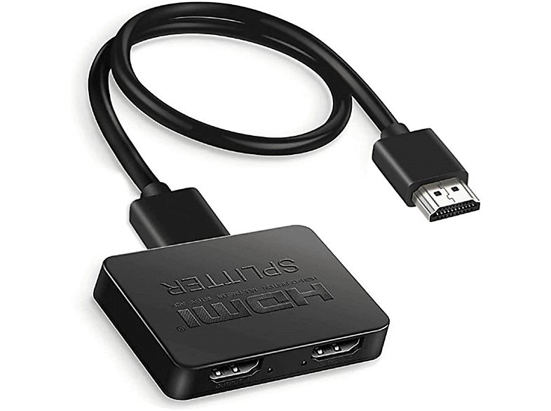 INF 4K-HDMI-Splitter 1 Eingang / 2 Ausgänge HDMI-Splitter