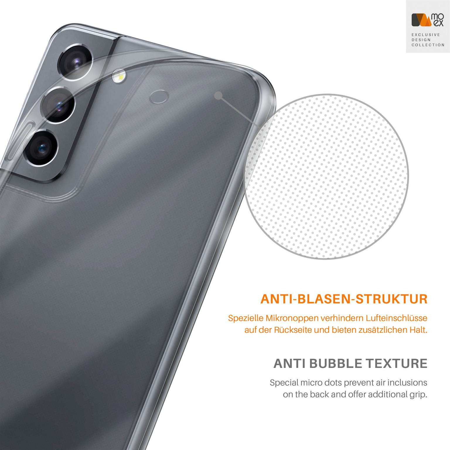 MOEX Aero Case, Backcover, S21 Crystal-Clear Galaxy Plus, Samsung