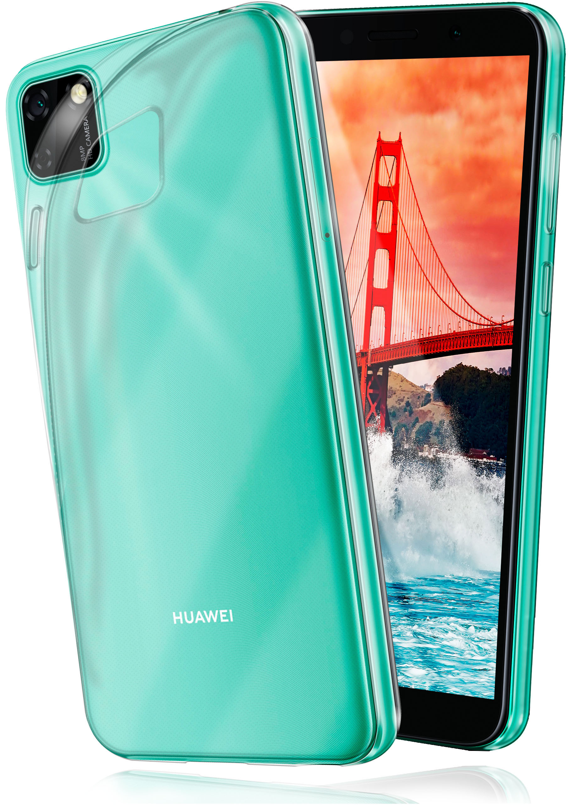 MOEX Aero Case, Crystal-Clear Huawei, Y5p, Backcover