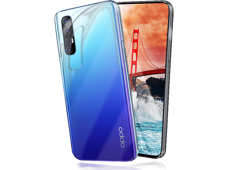 MOEX Aero Case, Backcover, Oppo, Find X2 Neo, Crystal-Clear