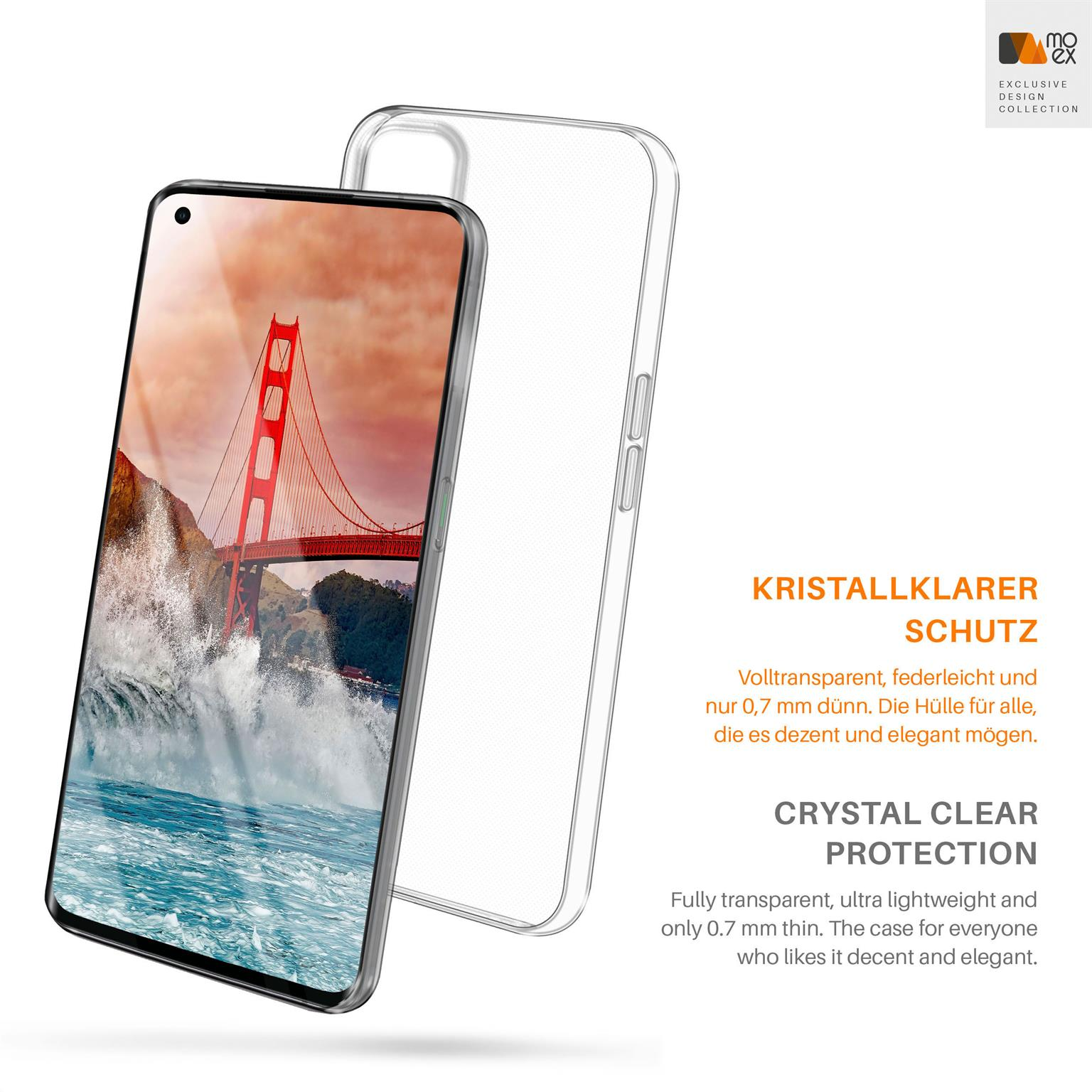 MOEX Aero Case, Backcover, Oppo, Reno4 Pro Crystal-Clear 5G