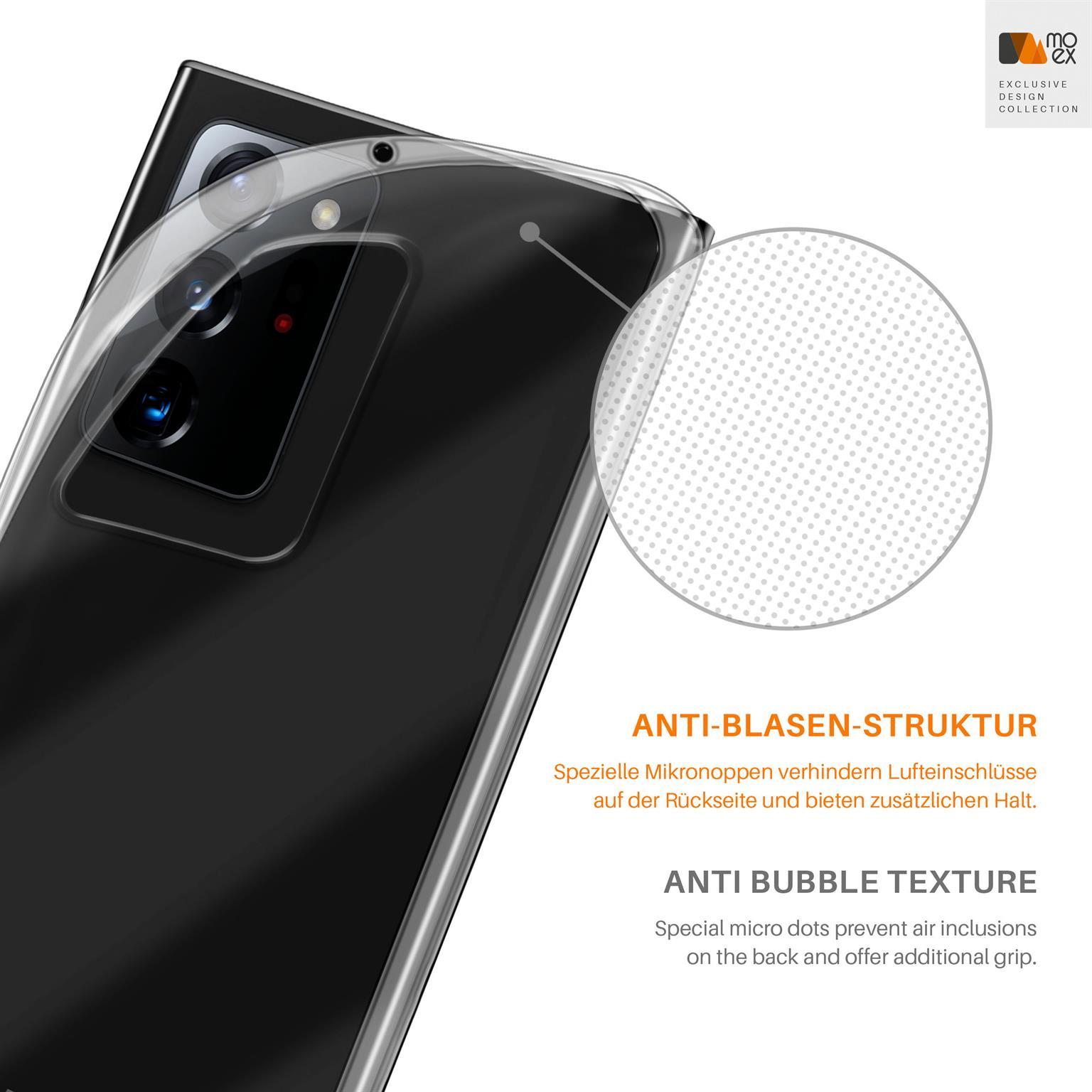 MOEX Aero Case, Backcover, Samsung, Crystal-Clear Note Ultra Galaxy 5G, 20