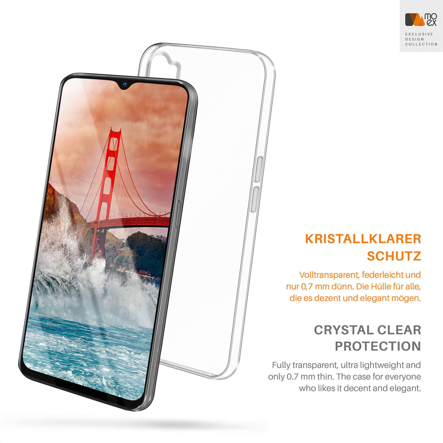 MOEX Aero Case, Backcover, Oppo, Crystal-Clear Lite, X2 Find