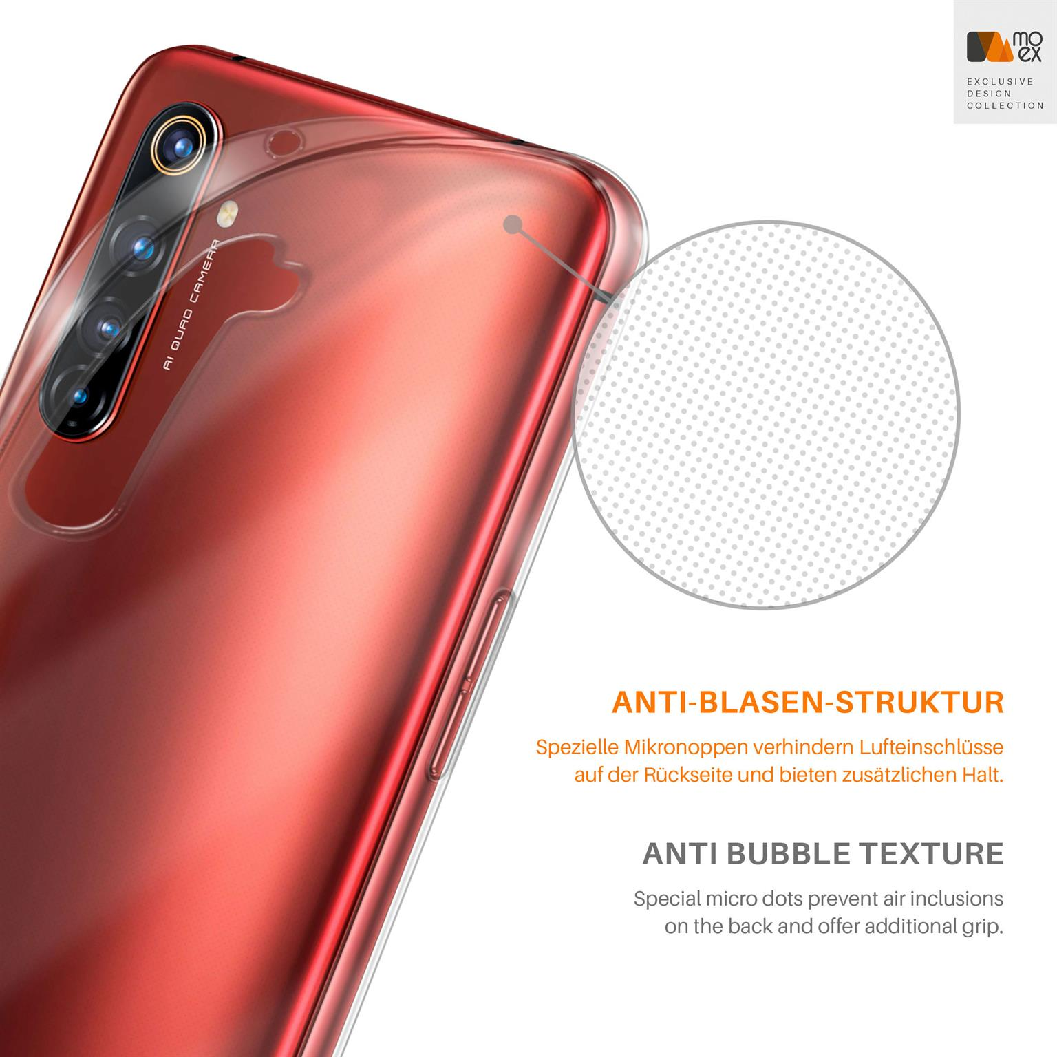 MOEX Aero Case, Pro, X50 Realme, Crystal-Clear Backcover