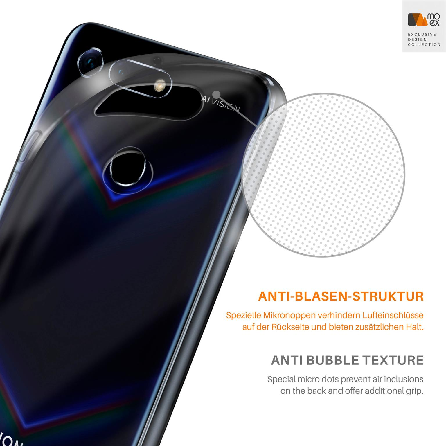 MOEX Aero Case, Backcover, Huawei, 20, Crystal-Clear View Honor