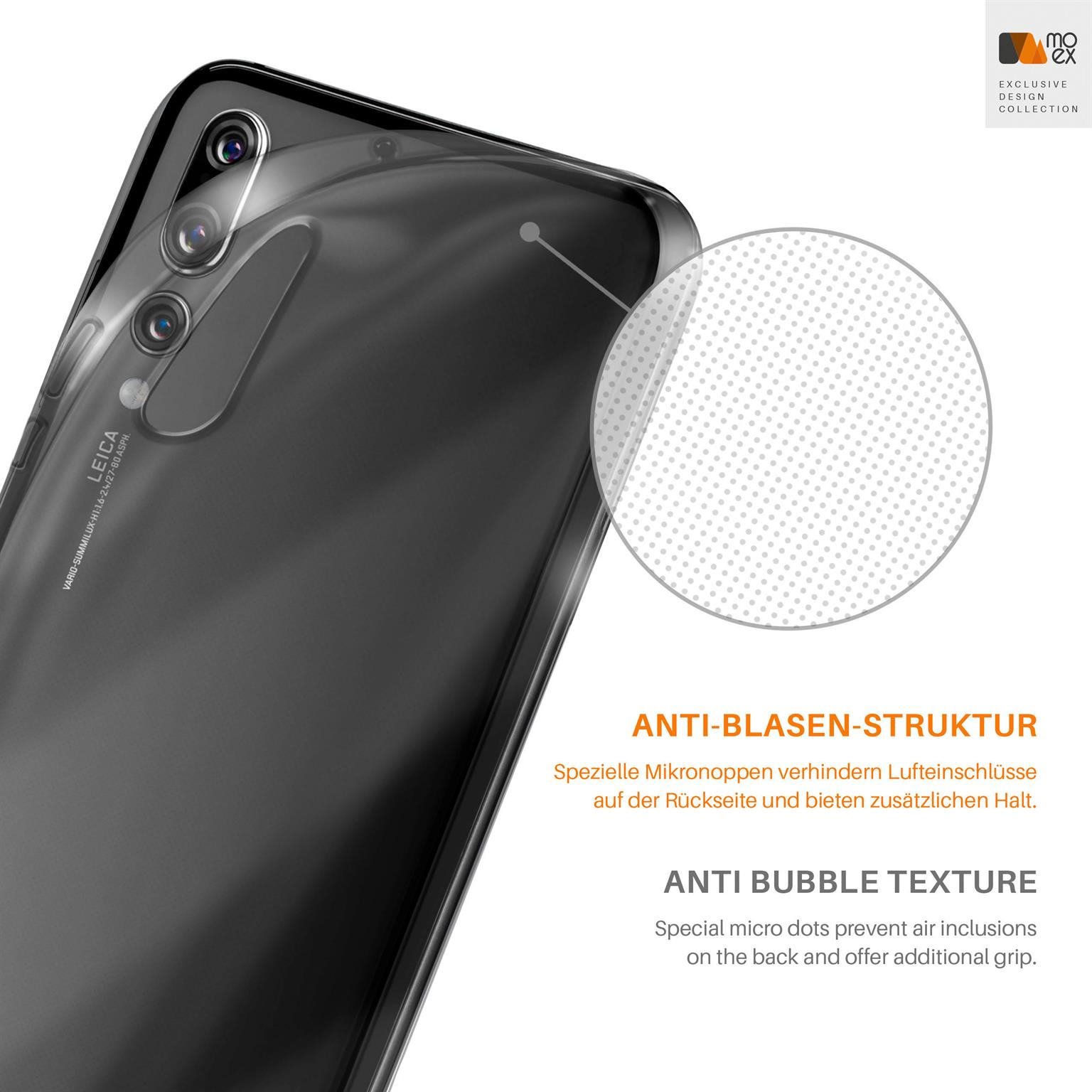 MOEX Aero Case, Backcover, Huawei, Pro, Crystal-Clear P20