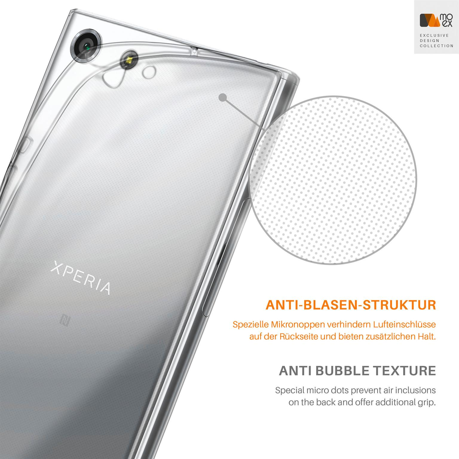Xperia Aero Case, M5, Crystal-Clear MOEX Backcover, Sony,
