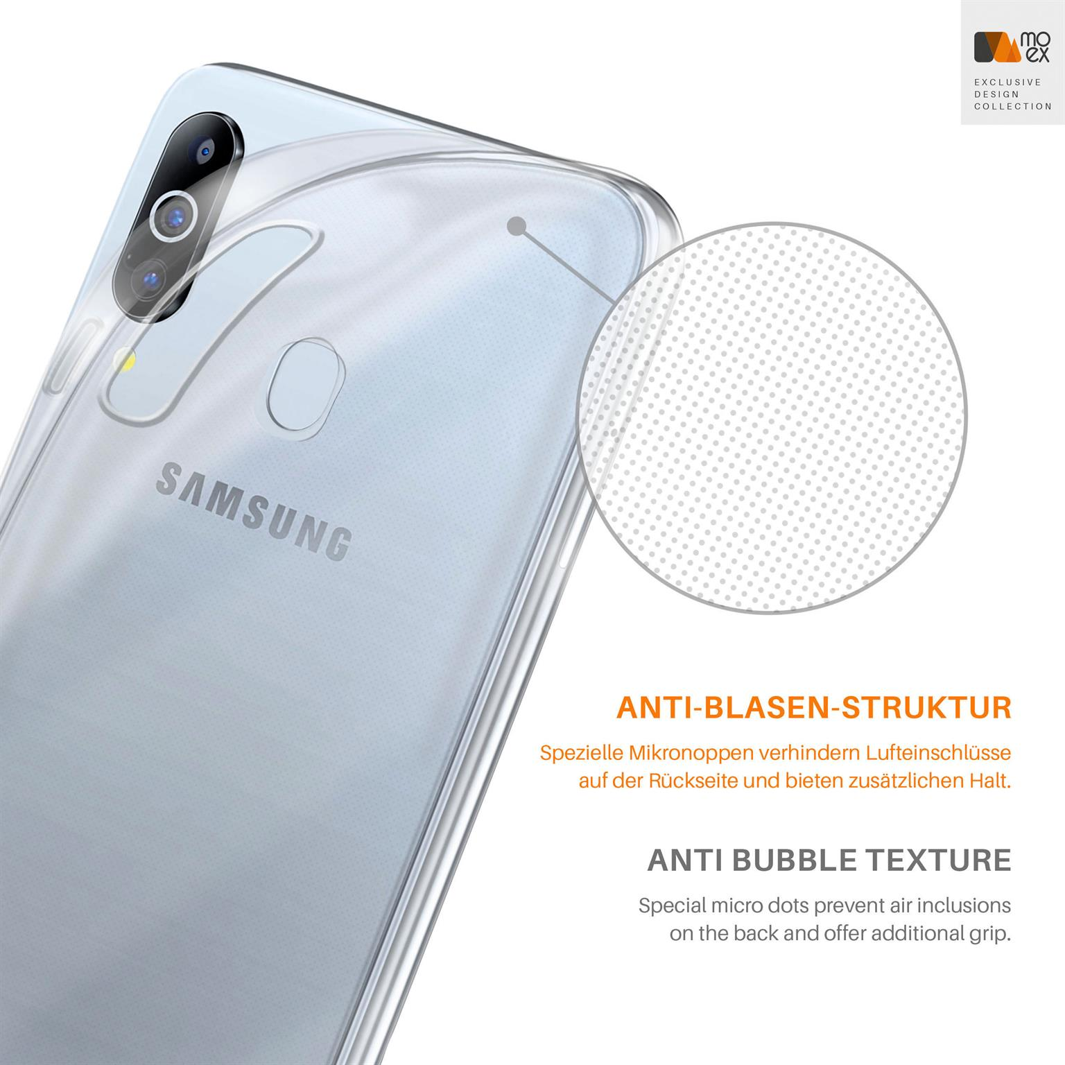 Aero Crystal-Clear M40, Backcover, MOEX Samsung, Galaxy Case,