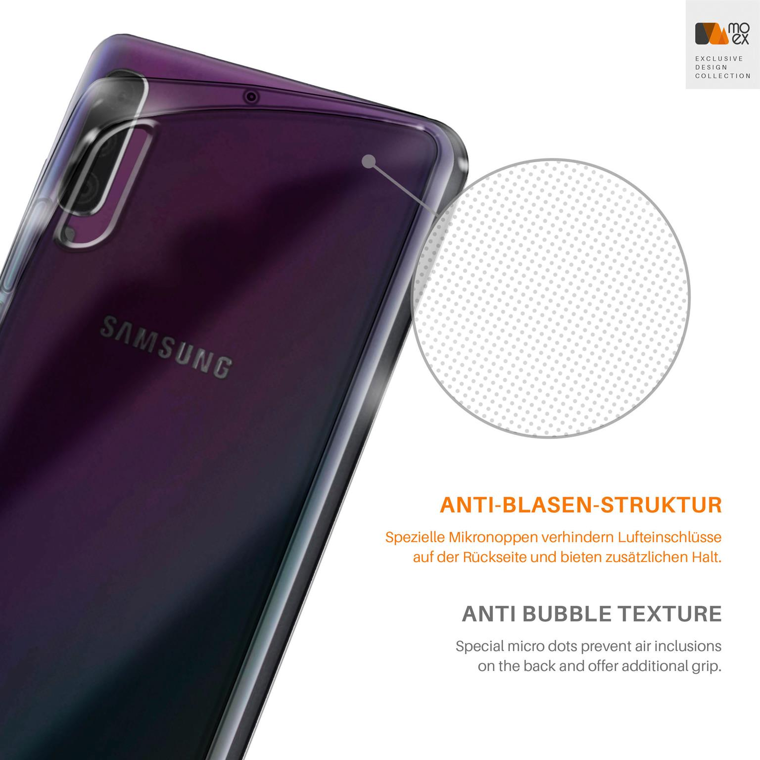 Case, Galaxy Backcover, A40, MOEX Crystal-Clear Aero Samsung,