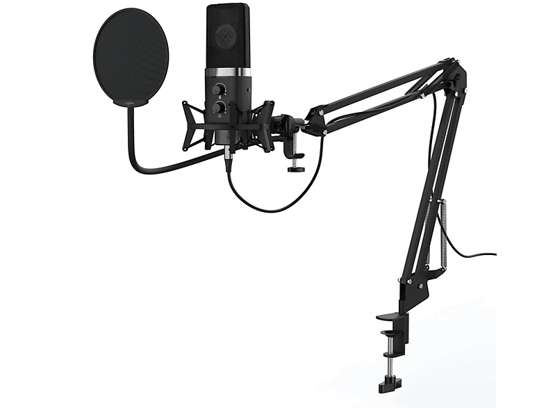 URAGE Stream 900 HD Studio Streaming-Mikrofon, Schwarz