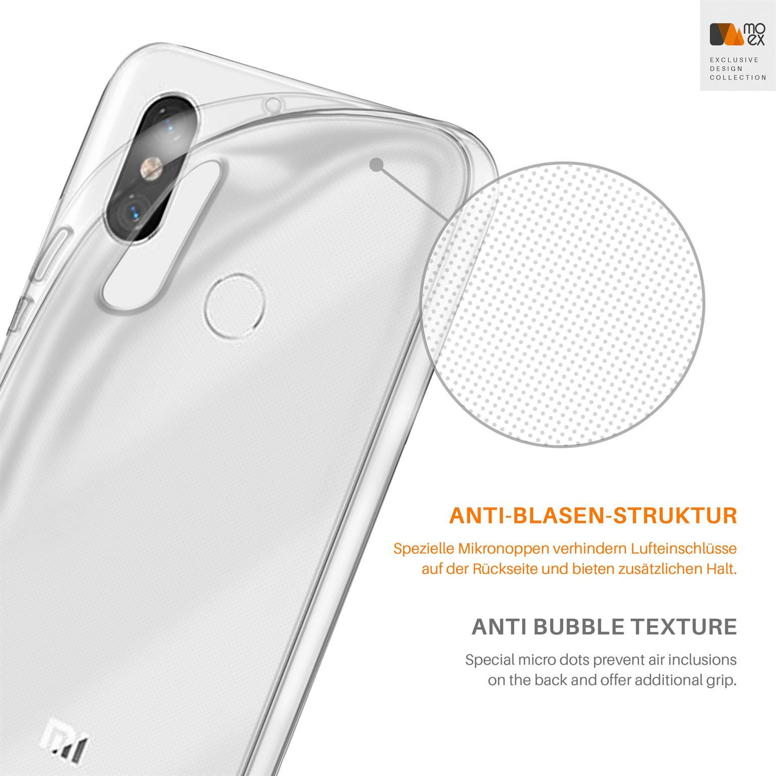 MOEX Backcover, Xiaomi, 8, Case, Aero Crystal-Clear Mi