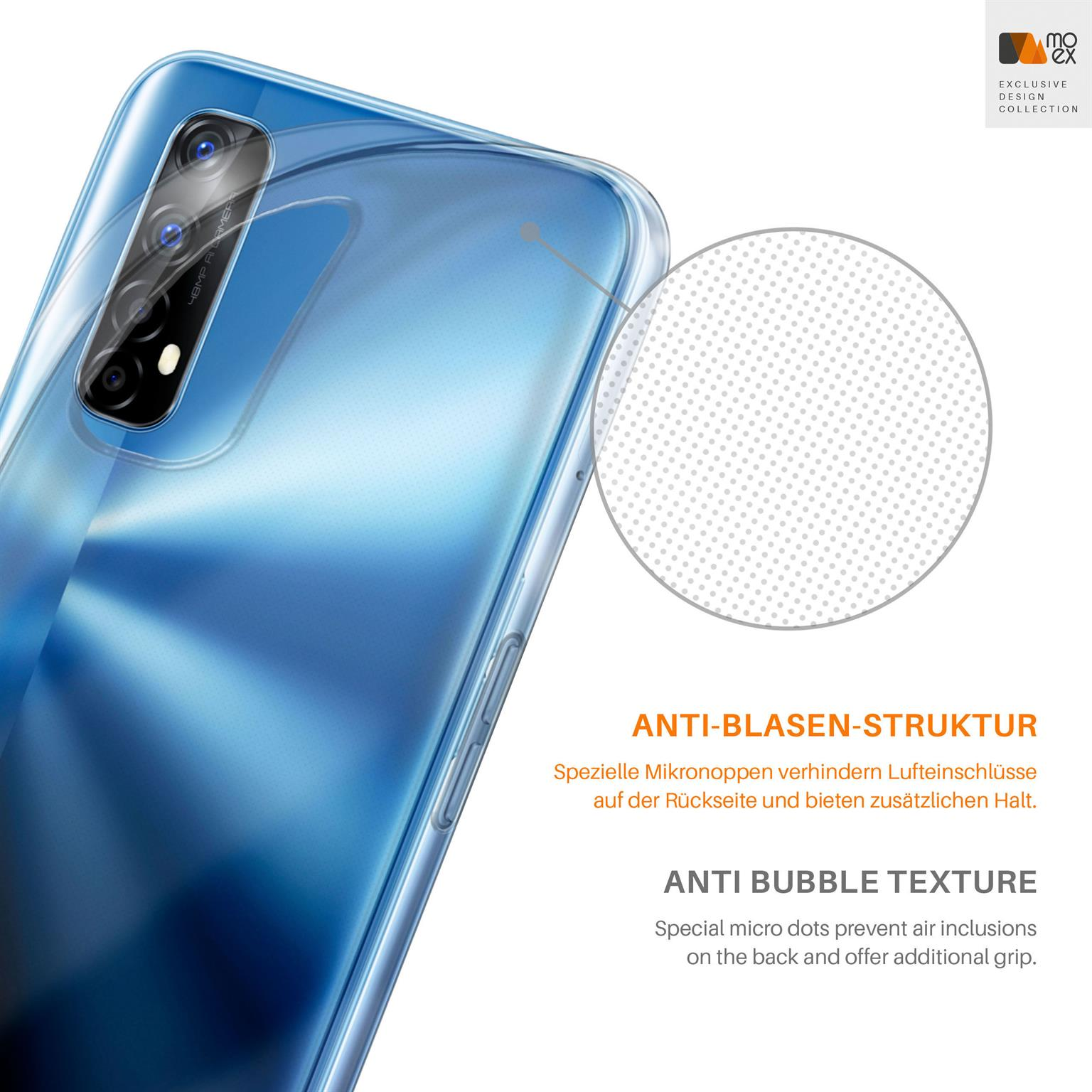 MOEX Aero Case, Backcover, Realme, 7, Crystal-Clear