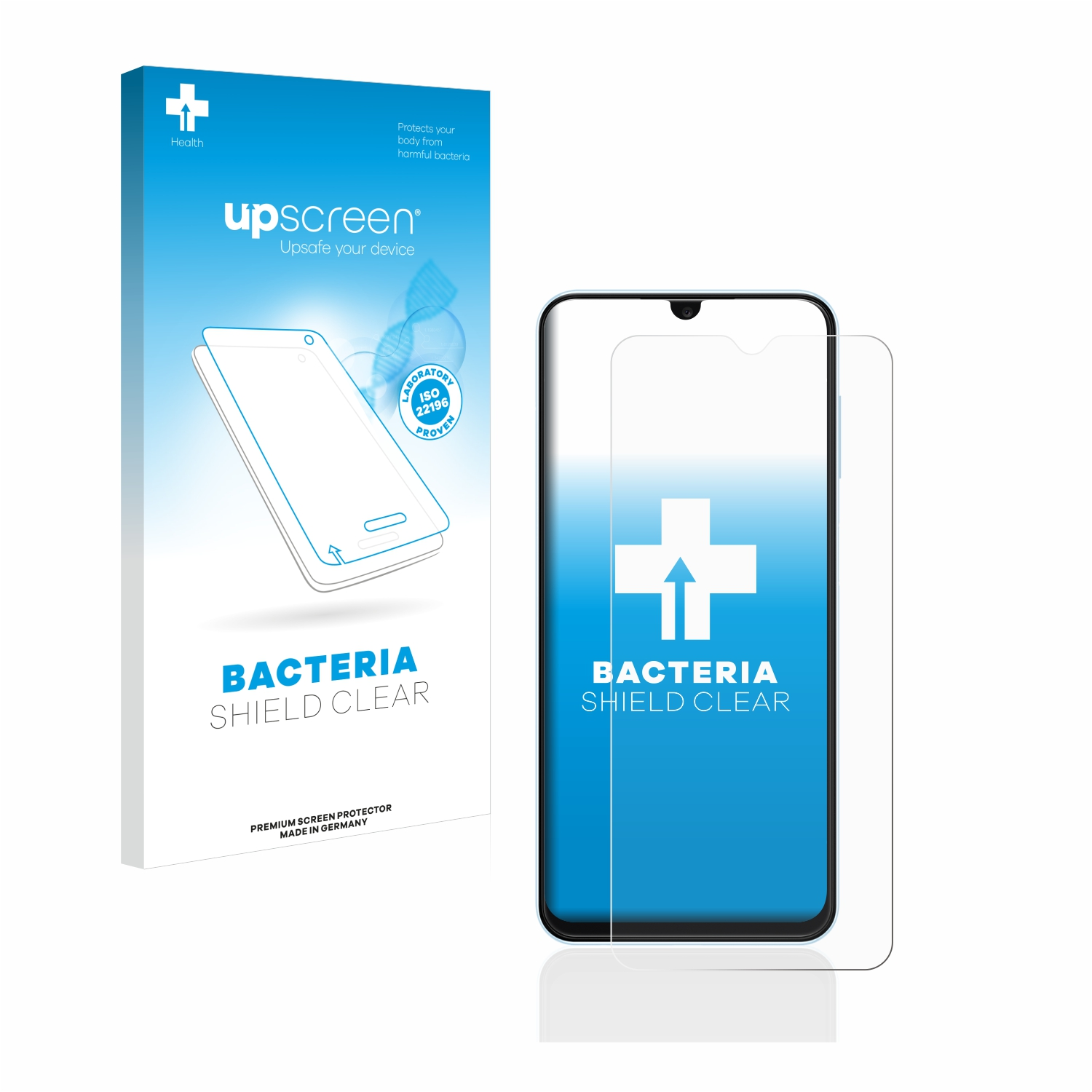 UPSCREEN antibakteriell klare Schutzfolie(für Samsung Galaxy A13)