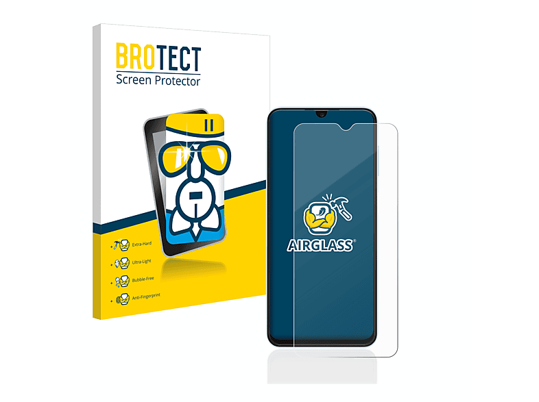 BROTECT Airglass klare Schutzfolie(für Samsung Galaxy A13)