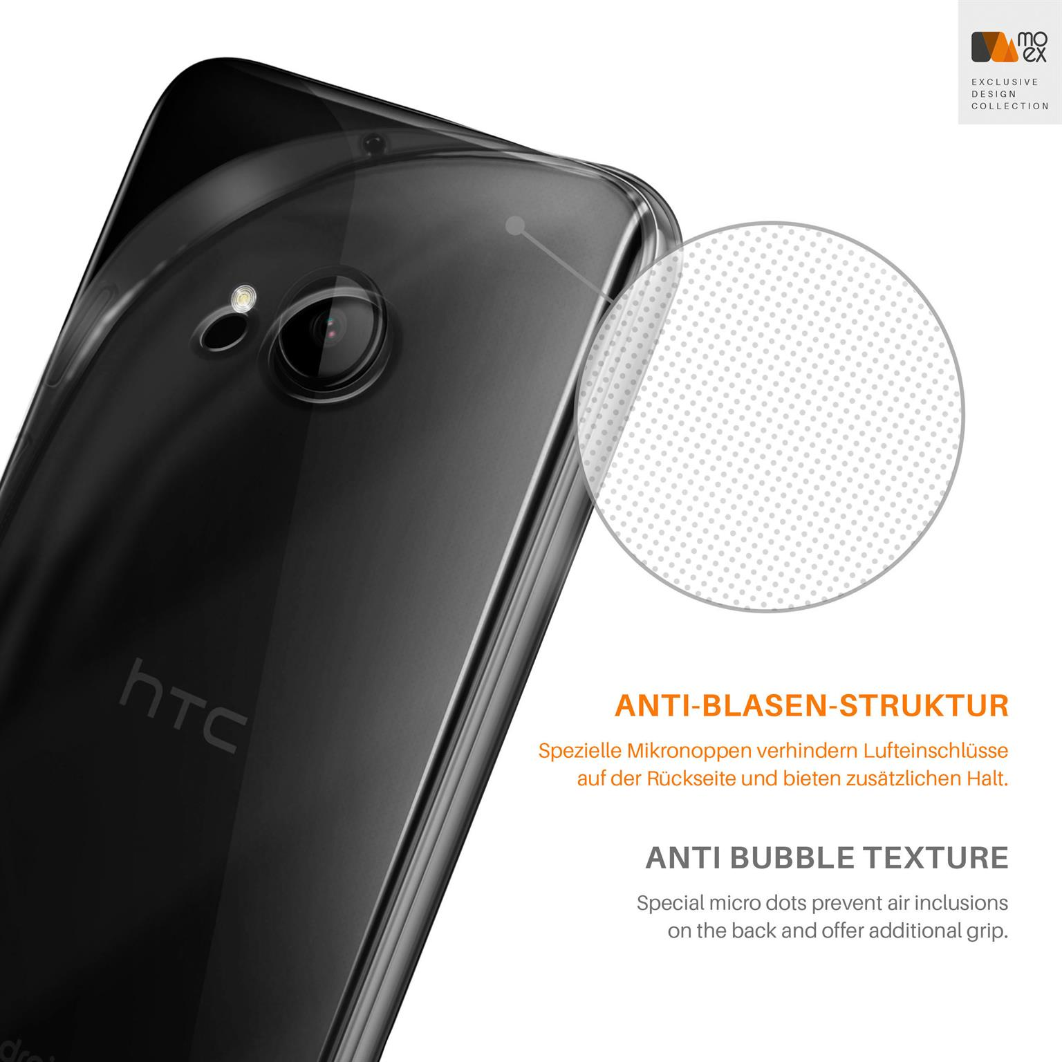 Play, Aero MOEX Case, HTC, U Crystal-Clear Backcover,