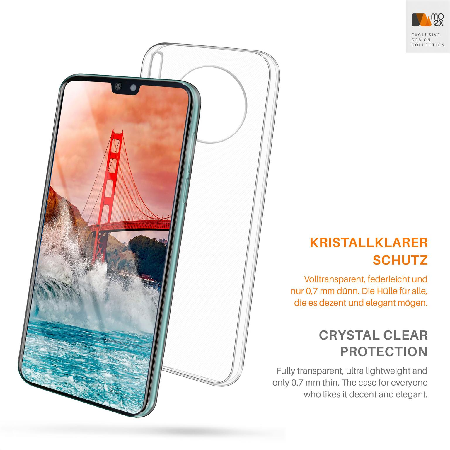 Case, Backcover, MOEX Aero Huawei, Crystal-Clear 30, Mate