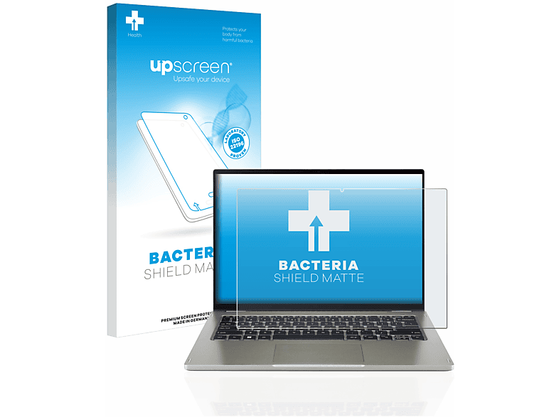 UPSCREEN antibakteriell entspiegelt SP514-51N Schutzfolie(für Spin 2-in-1) 5 Acer matte