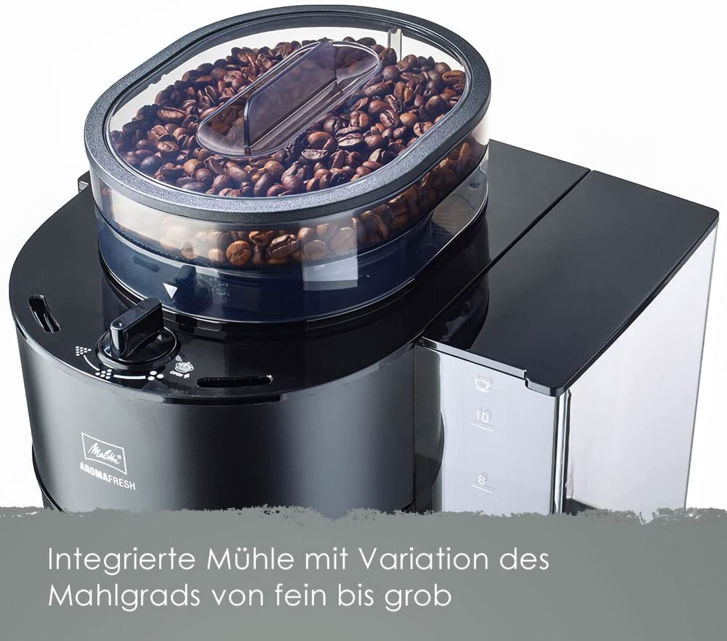 Kaffeemaschine 1021 schwarz AromaFresh MELITTA