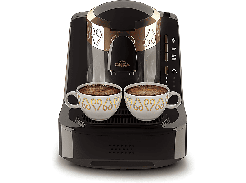 ARZUM 710W Kaffeekanne Kaffeemaschine Schwarz-Chrom