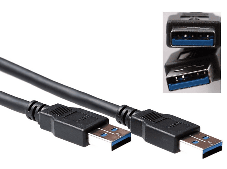 Nedis Cavo Adattatore USB 2.0 Maschio A USB-A Maschio Per Smartphone Pc O Tablet Placcato Nickel 2 M